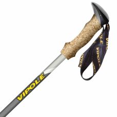 Палки трекинговые Vipole Carbontrek Cork DLX (S25 02)