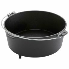 Котел с крышкой Groenberg Askja Pot 33 cm / 10 L Black (266018)