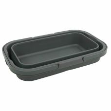 Корзина складная Bo-Camp Foldable Box With table Top 17L Grey (6303695)
