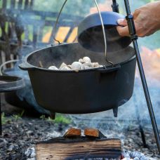 Котел с крышкой Bo-Camp Dutch Oven Cast Iron 31 cm / 7.1 L Black (2122415)