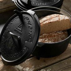 Котел с крышкой Groenberg Askja Pot 33 cm / 10 L Black (266018)