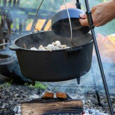 Казан з кришкою Bo-Camp Dutch Oven Cast Iron 31 cm / 5 L Black (2122410)
