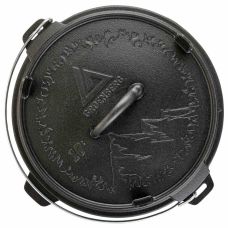 Котел с крышкой Groenberg Askja Pot 33 cm / 10 L Black (266018)