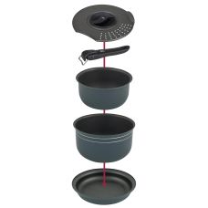 Набор посуды Bo-Camp Trekking 5 Pieces Anthracite (2300351)_Discounted