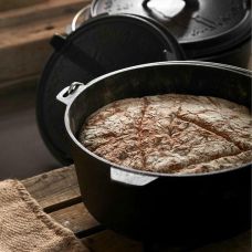 Котел с крышкой Groenberg Askja Pot 33 cm / 10 L Black (266018)