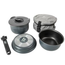 Набор посуды Bo-Camp Trekking 5 Pieces Anthracite (2300351)_Discounted