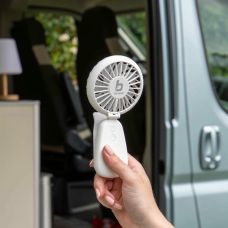 Вентилятор акумуляторний Bo-Camp Mini Fan With Clamp White (8520960)