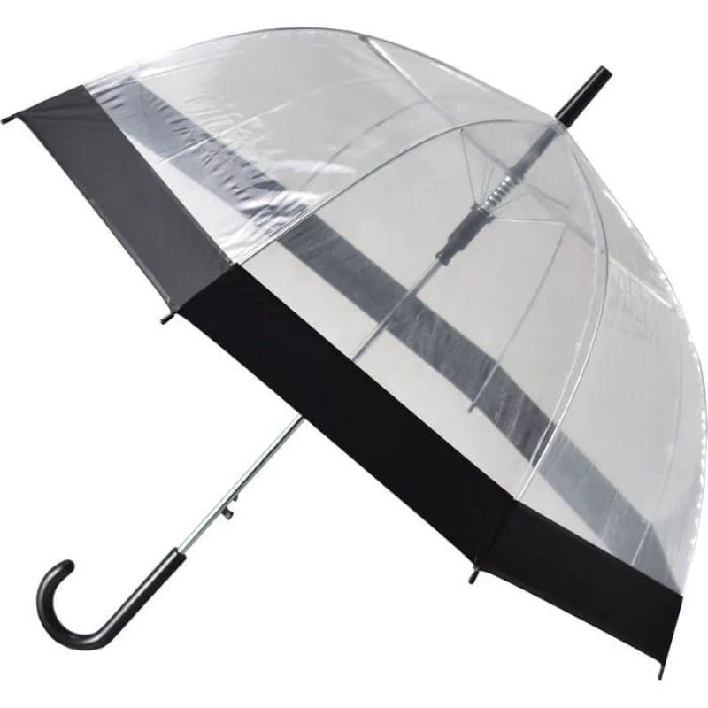Зонтик Semi Line Transparent-Black (2507-0)