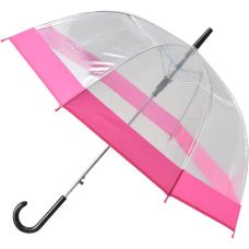 Зонтик Semi Line Transparent-Pink (2507-5)