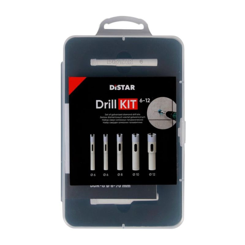 Свердло алмазне Набір для свердління DrillKIT 6-12 Свердло алмазне Набір для свердління DrillKIT 6-12