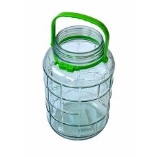 Бутель скляний з кришкою, 8л