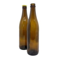 Пляшка пивна 500ml коричнева з корком