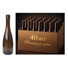 Бутылка 375 мл кронен Kraft пивная, 40шт (ящик)