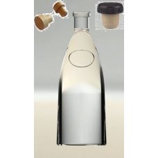 Бутылка коньячная 0,5 л с пробкой