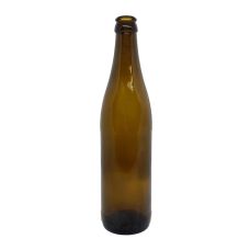 Пляшка пивна 0,5L коричнева з кришкою