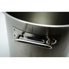 Кастрюля с крышкой из нержавеющей стали AISI 304 (25л)