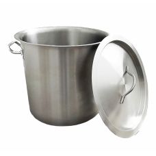 Кастрюля с крышкой из нержавеющей стали AISI 304 (17л)