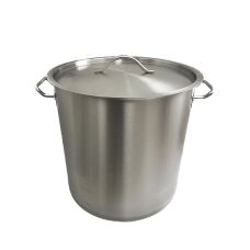 Кастрюля с крышкой из нержавеющей стали AISI 304 (50л)