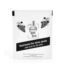 Дрожжи COOBRA Винные BERGURION 10 г + Универсальная подпитка для винных дрожжей Spirit ferm с витаминами 10 г