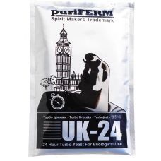 Сухие турбо дрожжи PuriFerm UK-24, 175г.