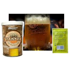 Готовий пивний набір на 23л (Екстракт солодовий Muntos Premium Pilsner 1,5 кг + Дріжджі ПИВНІ Fermentis S-33, 11,5 g) Готовий пивний набір на 23л (Екстракт солодовий Muntos Premium Pilsner 1,5 кг + Дріжджі ПИВНІ Fermentis S-33, 11,5 g)