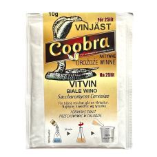 Дрожжи COOBRA Винные VITVIN WINA BIALE 10 г