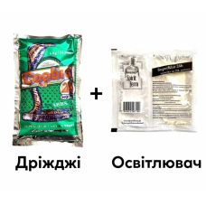 Дріжджі COOBRA 24H + Засіб для освітлення Spirit Ferm SuperKlar 24h