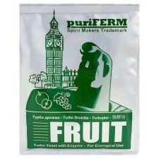 Фруктовые турбо дрожжи Puriferm Fruit, 50 г