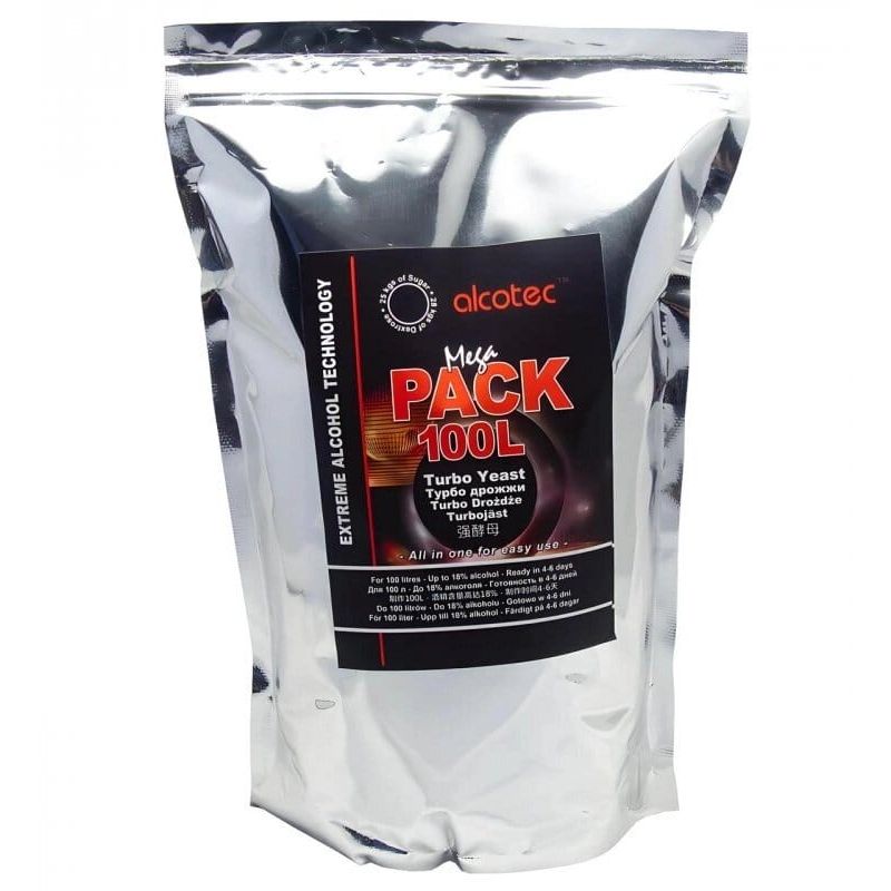 Дріжджі Турбо Alcotec MEGA PACK, 1,8 kg