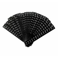 Термометр-смужка 0-18, клейкий, LCD
