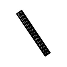 Термометр-смужка 0-18, клейкий, LCD - 5шт