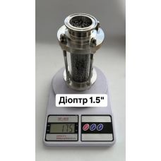 Диоптр смотрового под Кламп 1,5 (160мм) + СПН стальная 3,5*3*5*0,36 мм (200 гр)
