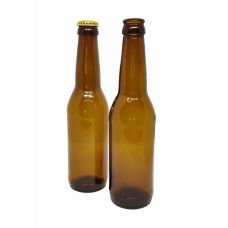 Пляшка пивна коричнева 330ml