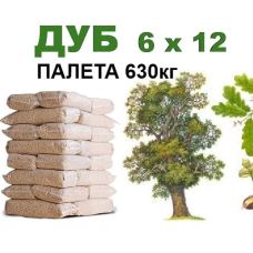 Треска для копчения дуб 6*12 | 630кг (ПАЛЕТА)