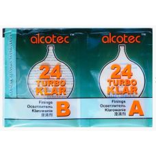 Бродильная емкость пищевая 20 л (полный комплект) + Осветитель браги/вина Alcotec Turbo Klar (65 г)