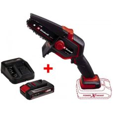 Пила цепная аккумуляторная Einhell GE-PS 18/15 Li BL Kit PXC 18В акб 1х2.5А·час шина 158мм рез 125мм 4.8м/с ЗУ 1.1кг Пила цепная аккумуляторная Einhell GE-PS 18/15 Li BL Kit PXC 18В акб 1х2.5А·час шина 158мм рез 125мм 4.8м/с ЗУ 1.1кг