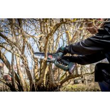 Пила цепная аккумуляторная Metabo MS 18 LTX 15 18В 1х2А·час шина 15см 5м/сек 2кг