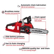 Пила цепная аккумуляторная Einhell FORTEXXA 18/30 Li Kit 18В акб 1х4.0А·час PXC 30см 4.1кг