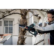 Пила цепная аккумуляторная Metabo MS 18 LTX 15 18В 1х2А·час шина 15см 5м/сек 2кг