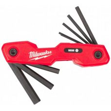 Ключи шестигранные Milwaukee, 118мм, HEX1.5-8мм, складываются в корпус, набор 8шт. Ключи шестигранные Milwaukee, 118мм, HEX1.5-8мм, складываются в корпус, набор 8шт.