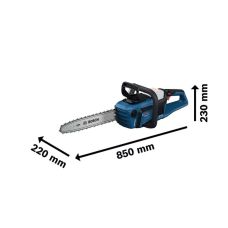 Пила цепная аккумуляторная Bosch Professional GKE 18V-40 18В шина 40см 3.7кг без АКБ и ЗП