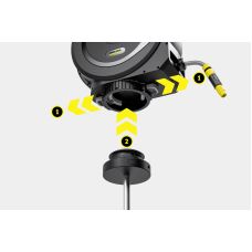 Штир наземний Karcher для котушок шланга з шипами для землі