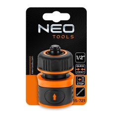 Коннектор для шланга Neo Tools 1/2