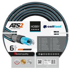 Шланг садовый Cellfast HOBBY ATS 3/4' 50м 6 слоев до 30бар -20…+60°C