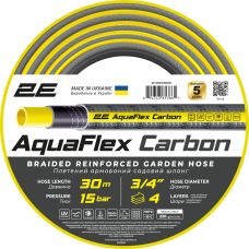 Шланг садовый 2Е AquaFlex Carbon 3/4