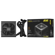 Блок питания 2E GAMING Solid Power Pro ATX3.1 GEN5.0 (650W), >85%, 80+ Bronze, 120мм, 1xMB 24pin(20+4), 2xCPU 8pin(4+4), 3xMolex, 6xSATA, 4xPCIe Semi Modular