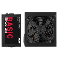 Блок питания 2E Basic Power (600W), >80%, 120мм, 1xMB 24pin(20+4), 1xCPU 8pin(4+4), 3xMolex, 4xSATA, 2xPCIe 8pin(6+2)