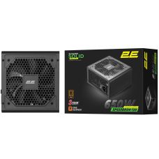 Блок живлення 2E GAMING Solid Power  (650W), >85%, 80+ Bronze, 120мм, 1xMB 24pin(20+4), 2xCPU 8pin(4+4), 3xMolex, 6xSATA, 4xPCIe 8pin(6+2), Semi Modular