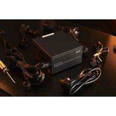 Блок питания 2E GAMING Solid Power Pro ATX3.1 GEN5.0 (750W), >85%, 80+ Bronze, 120мм, 1xMB 24pin(20+4), 2xCPU 8pin(4+4), 3xMolex, 6xSATA, 4xPCIe 16pin, Semi Modular