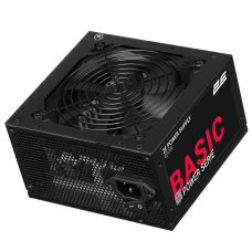 Блок питания 2E Basic Power (400W), >80%, 120мм, 1xMB 24pin(20+4), 1xCPU 8pin(4+4), 3xMolex, 4xSATA, 1xPCIe 8pin(6+2)